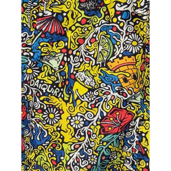 Boardies Bebar Graffiti Art Printed Swim Trunks‎ Havana Club Men Size Small - Picture 4 of 9